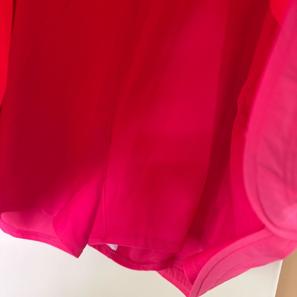 Lands End‎ Womens 26W Bright Pink Athletic Outdoors Skort Skirt Pockets - Picture 2 of 6